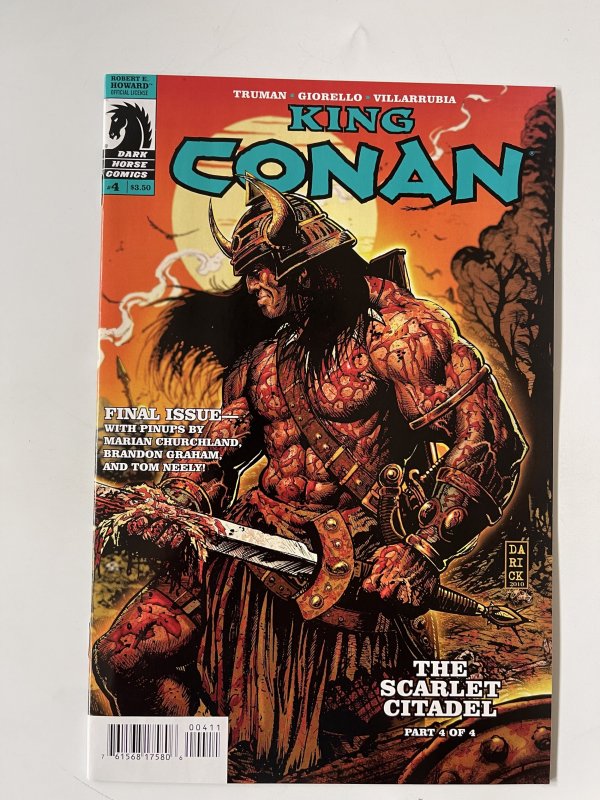 King Conan: The Scarlet Citadel #4 - NM+ (2011)