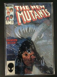 The New Mutants #18 (1984) 1st New Warlock, Demon Bear