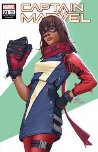 Captain Marvel (11th Series) #31A VF/NM ; Marvel | 165 Asian Voices - Kamala Kha