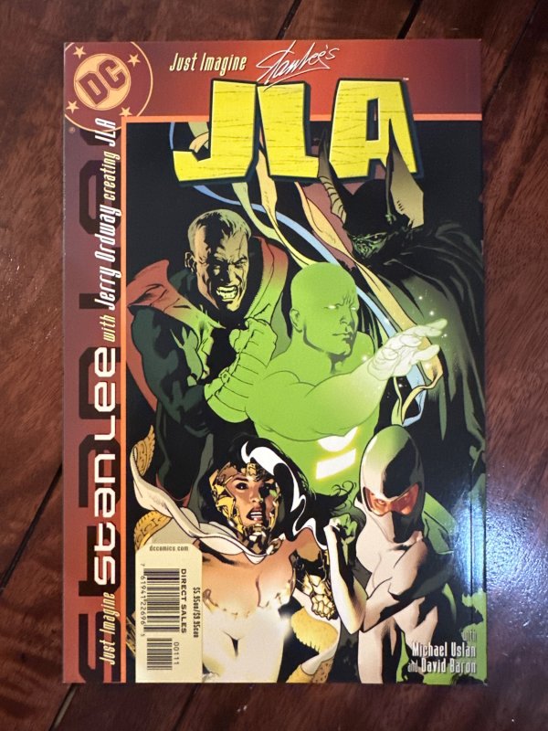 Just Imagine Stan Lee With Jerry Ordway Creating JLA (2002)