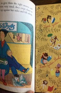 Mrs Wigg’s Birthday party, a story from Mary Poppins, 1952, golden book