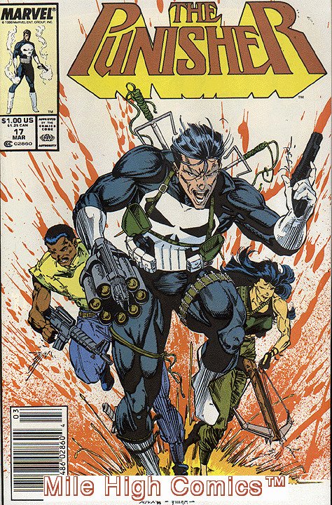 PUNISHER  (1987 Series)  (MARVEL) #17 NEWSSTAND Fine Comics Book