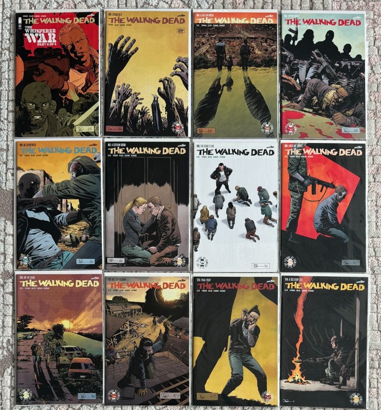 33 Issues Lot of Walking Dead by Image Comics