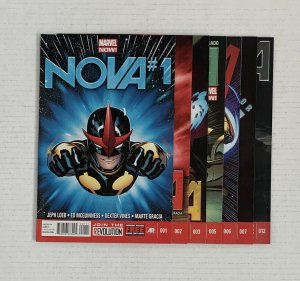 Nova #1,2,3,5,6,7,&12 Lot Of 7