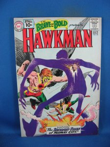 THE BRAVE AND THE BOLD 36 F+ HAWKMAN 1961 DC