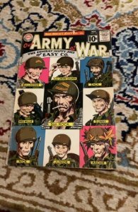 Our Army at War #112 (1961) Roster Cover Key Wow! Sgt Rock, Easy Co. FN+ Wow!