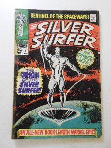 The Silver Surfer #1 (1968) GD Condition tape along spine