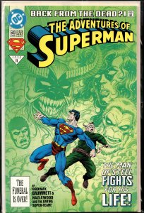 Adventures of Superman #500 (1993) Superman [Key Issue]