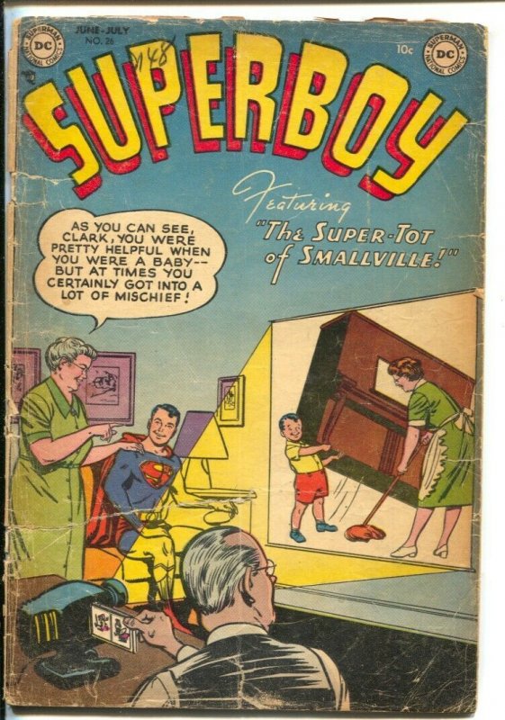 Superboy #26 1953-DC- Super-Tot of Smallville- G