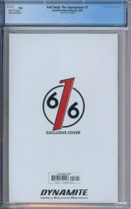 Dynamite Entertainment Red Sonja: The Superpowers #1 (B) CGC 9.8 Virgin Cover