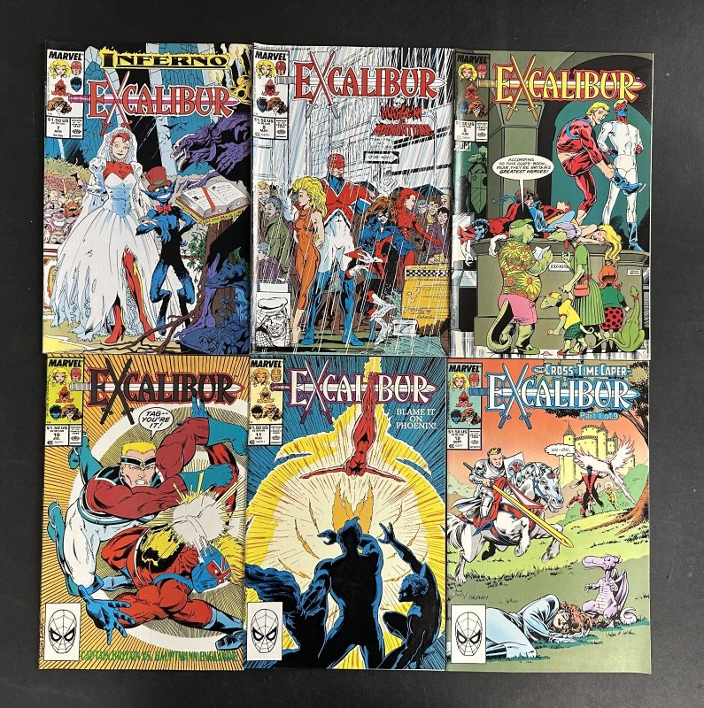 Excalibur (1988) #'s 1-16 + Special Edition #1 VF- (7.5) Lot