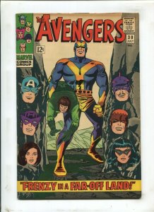 Avengers #30 - Frenzy in a Far-off Land! (6.0/6.5) 1966