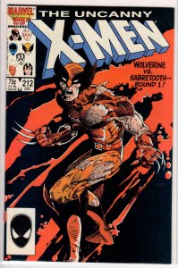 The Uncanny X-Men #212 Direct Edition (1986) 8.5 VF+
