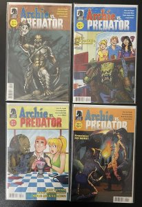 Archie Vs. Predator #1-4 Dark Horse Comics Set Lot