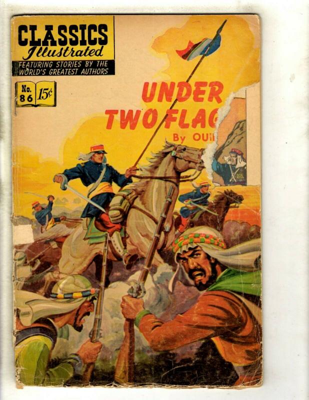 7 Classics Illustrated Gilberton Company Comics 86 135 149 152 156 165 168 JL34