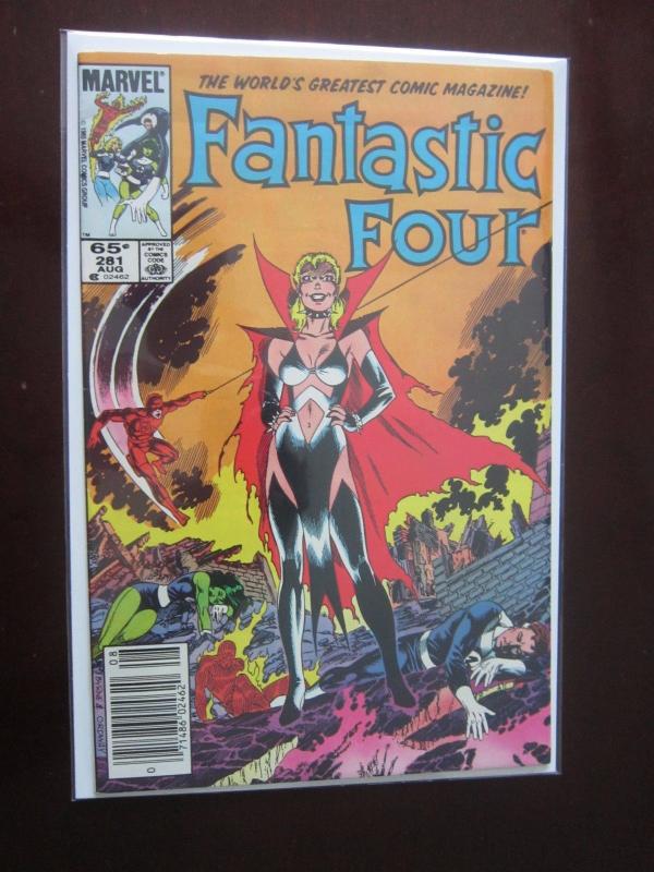 Fantastic Four #281 Newsstand - 8.0 - 1985