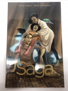 Saga Vol # 9 (2018) TPB SC Image  Brian Vaughan•Fiona Staples