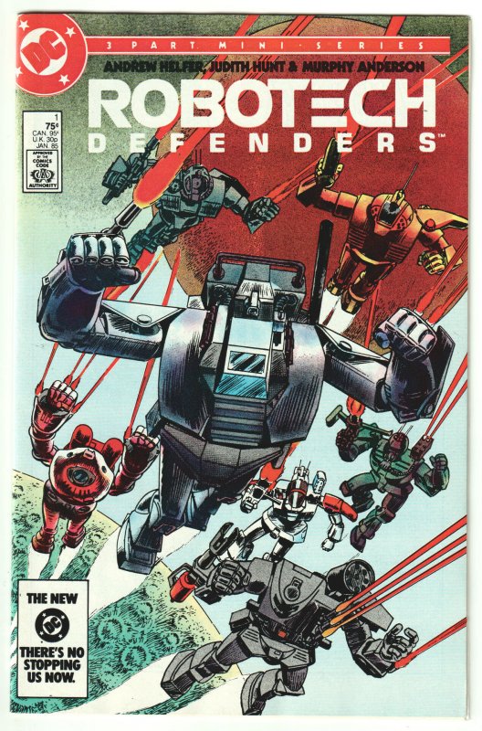 Robotech Defenders #1, 2 (1985) Complete set!