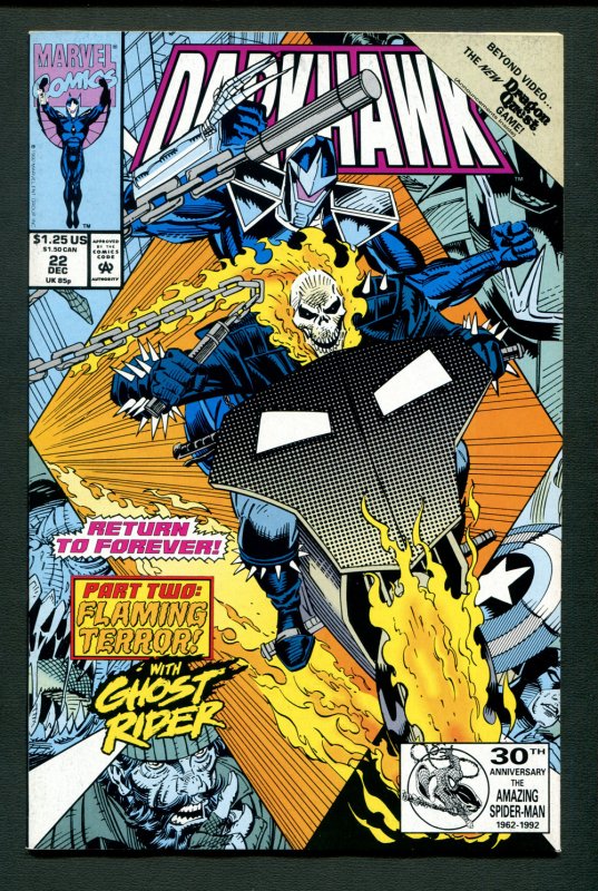 Darkhawk #20 #22 #23 #24 (SET OF 4) 8.5VFN+  Mike Manley Covers & Art / 1992