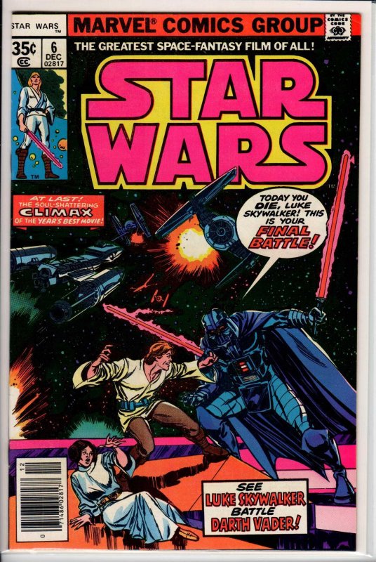 Star Wars #6 (1977) 6.5 FN+