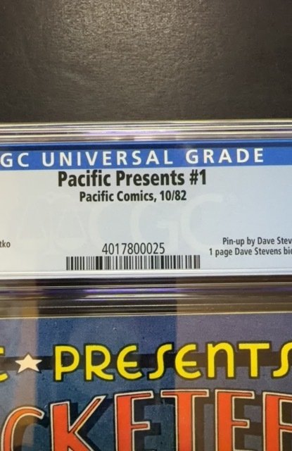 Pacific Presents #1 (1982) CGC 9.4 DAVE STEVENS!!