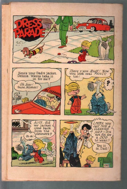 Dennis The Menace #14 1955-Standard-Hank Ketchum-zoo cover-FR 