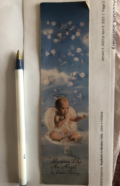 God sends a little angel by Louise TierNEY bookmark