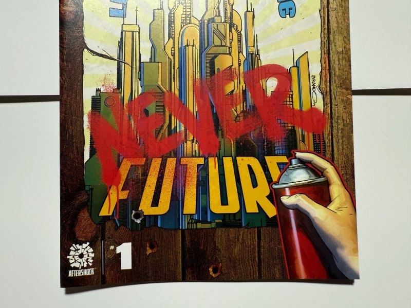 Join The Future # 1 NM Peterson Variant Cover Aftershock Comic Book 3 J402