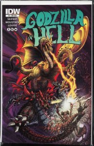 Godzilla In Hell #4 Cover B (2015)