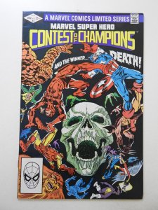Marvel Super Hero Contest of Champions #3 (1982) FN Condition! stain bc
