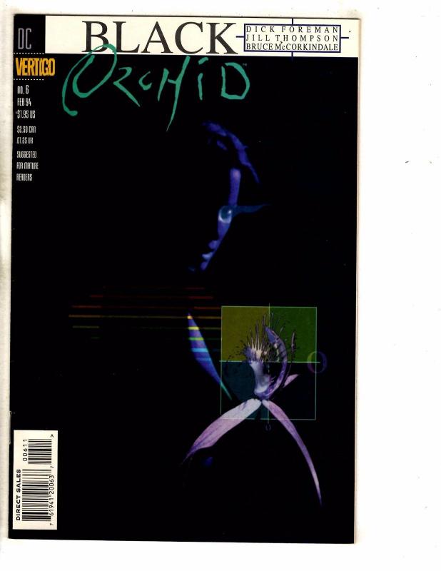 Lot Of 11 Black Orchid DC Vertigo Comic Books # 1 2 3 4 5 6 7 8 9 10 11 CR4