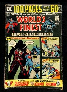 World's Finest Comics #223 Batman Superman Deadman!