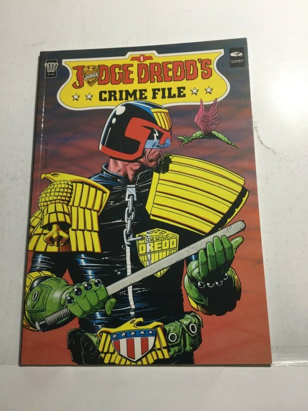 Judge Dredd Crime Files 1 Tpb Nm Near Mint 2000ad