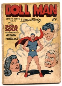 Doll Man #16  1948 - Quality  -G - Comic Book