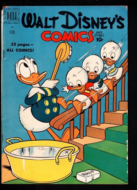 WALT DISNEY'S COMICS AND STORIES #125-1951-DONALD DUCK-MICKEY-CARL BARKS AR VG++