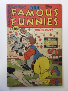 Famous Funnies #154 (1947) FN+ Condition!