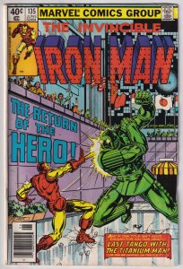 Iron Man #135 (1980) Iron Man