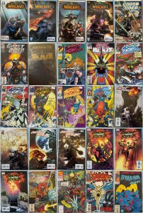 Group of 25 Comics (See Details) World of Warcraft, Ghost Rider, Spider-Man