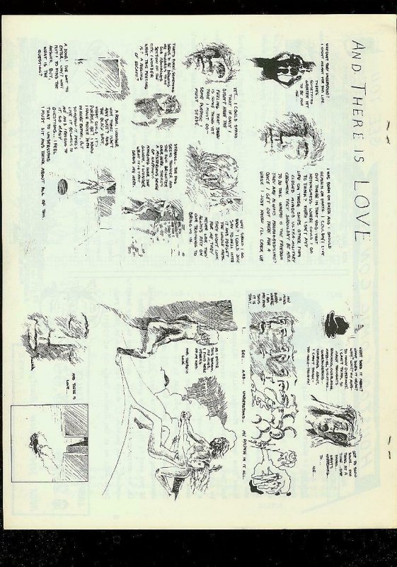 COMIC FORUM FANZINE #5 1969-EARL BLAIR DR STRANGE COVER G