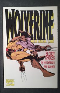 Wolverine Bloody Choices Second Print Cover (1991)