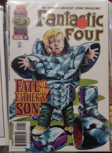 Fantastic Four  # 414  1996  MARVEL hyperstorm franklin richards GALACTUS