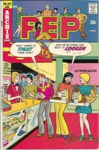 Pep Comics #297, Fine- (Stock photo)