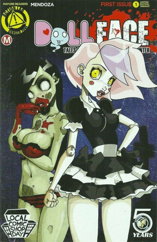 Dollface #1H VF/NM ; Action Lab | Danger Zone LCSD Variant