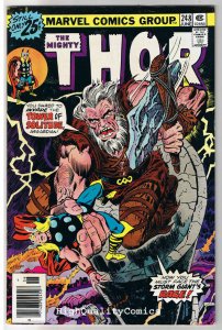 THOR #248, VF, God of Thunder, Buscema, Len Wein, 1966, more Thor in store