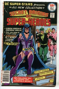 DC Super-Stars #17 1977 comic book-1st HUNTRESS-Green Arrow origin-G/VG