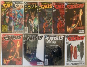 IDENTITY CRISIS 1-7 + VARIANTS | DC COMICS 2004-05 | COMPLETE SERIES | 10 TOTAL