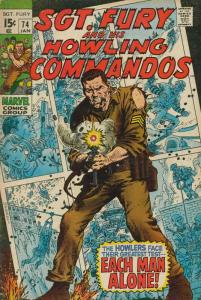 Sgt. Fury #74 FN; Marvel | save on shipping - details inside