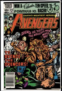 The Avengers #216 (1982) The Avengers