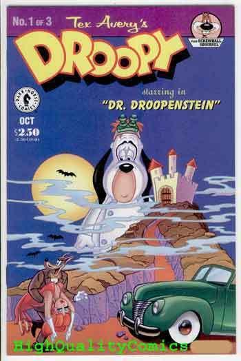 DROOPY #1, NM+, Tex Avery, Screwball Squirel,1995, Cartoon 