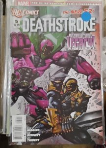 DEATHSTROKE  #5 2012 DC COMICS  THE NEW 52  BISLEY COVER legacy returns